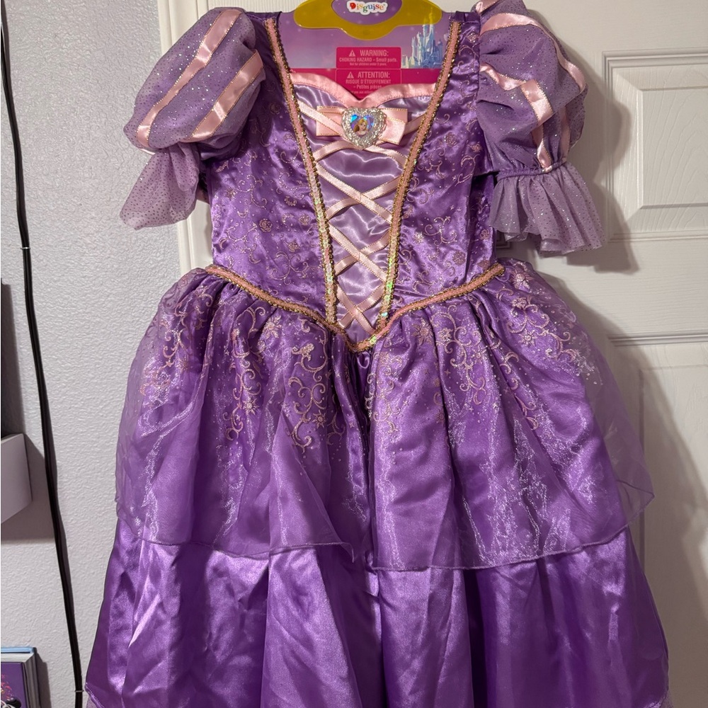Purple Princess (Rapunzel) Kids Costume/ Dress size 5/6 small